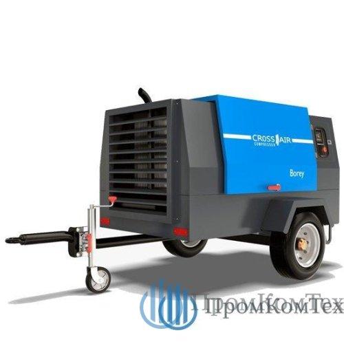 картинка Дизельный винтовой компрессор Borey41-7F на шасси купить - ООО "ПромКомТех"